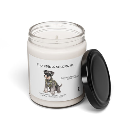 You Need A Soldier!    Scented Soy Candle, 9oz