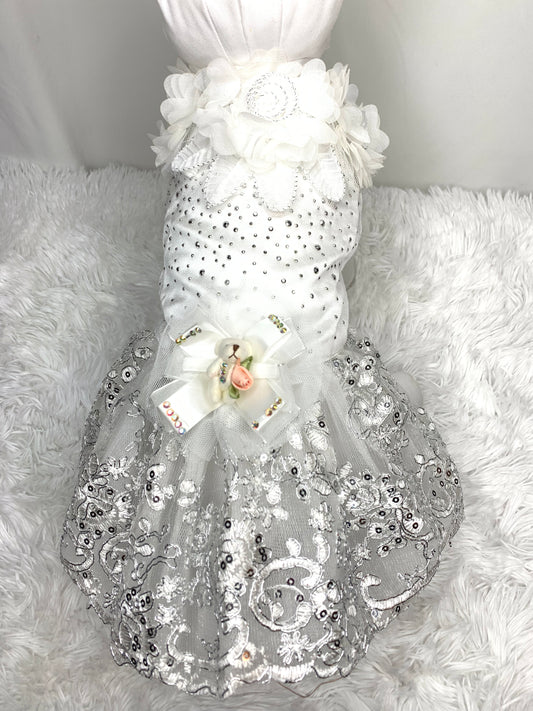 "Isn't She Lovely" Pet Wedding dress